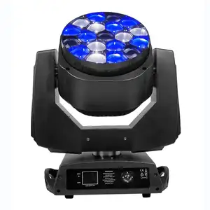 19*15w bee eye beam wash zoom led moving head light