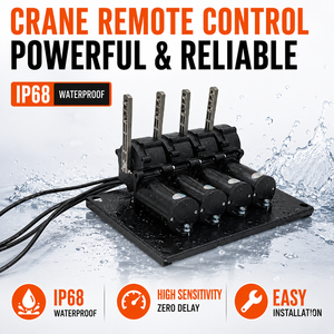 Venta Directa de Fábrica: Control Remoto Electrohidráulico Proporcional de 4, 5 y 6 Botones para Reequipamiento de Camiones y Grúas - Product Image 3