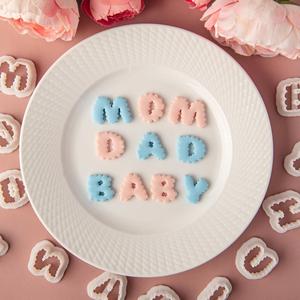 M55076 Coupeur d'argile Lettres et Chiffres Argile Polymère Mini <span class=keywords><strong>Nuage</strong></span> Symbole Cuisson Pain Vapeur <span class=keywords><strong>Emporte</strong></span>-pièce Moule en argile - Product Image 2