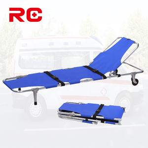 Camilla Plegable Compacta Hecha en China a Bajo <span class=keywords><strong>Precio</strong></span> con Colchón <span class=keywords><strong>de</strong></span> Tamaño Infantil para Uso Médico, Certificación CE ISO - Product Image 3