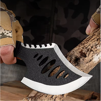 Lame haute résistance en plein air Mini hache Tomahawk Camping Bushcraft hache en bois coupe Multitool Viking haches de combat
