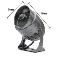 Projecteurs LED extérieurs en aluminium pour aménagement paysager, petits projecteurs muraux étanches IP65, faisceau ultra-lumineux