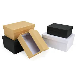 custom women heels eco friendly gift box clothes packaging textured boxes with logo
