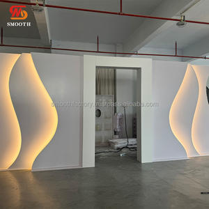 Elegant <b>Wedding</b> White Acrylic Panel <b>Stand</b> Display Arch <b>Backdrop</b> <b>Stand</b> <b>Wedding</b> <b>Backdrop</b> Stage Decor Arched Event Decoration - Product Image 2