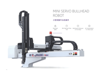 Servo Ultra Rápido de 1.8s, Mini Servo Bullhead con Rango IMM de 450T - 650T, Brazo Robótico Estándar de Tipo Abierto, Alto Rendimiento