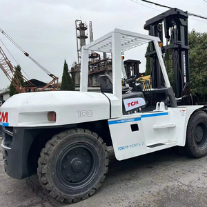Chariot élévateur diesel d'occasion TCM 100 10 tonnes en bon état et haute performance, chariot élévateur FD100 d'occasion à vendre - Product Image 1