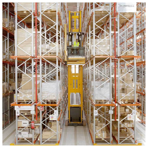 Système de rayonnage sélectif à grande capacité pour entrepôt de palettes à usage intensif pour chambres froides - Product Image 1