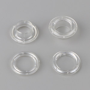 Anneau oeillet en plastique Clip <span class=keywords><strong>pour</strong></span> bouche d'aération Résine transparente Accessoires de vêtement Oeillet <span class=keywords><strong>pour</strong></span> tissu <span class=keywords><strong>Cuir</strong></span> Toile Bannière - Product Image 1