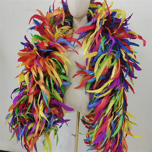 งูเหลือมหางไก่หนัก350ก. คละสีรุ้งแซมบ้าโบอาสสำหรับงานเทศกาลงานรื่นเริงงานปาร์ตี้ตกแต่ง - Product Image 1