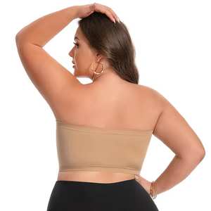 <span class=keywords><strong>Reggiseno</strong></span> da donna in nylon imbottito <span class=keywords><strong>senza</strong></span> <span class=keywords><strong>spalline</strong></span>, taglia grande, antiscivolo, con <span class=keywords><strong>schiena</strong></span> avvolgente, modello One Piece, molto venduto - Product Image 6