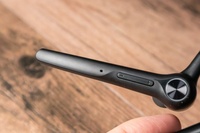 Écouteur professionnel G3 personnalisé à une seule oreille avec crochet d'oreille, double micro et suppression du bruit pour les appels, compatible avec les oreilles gauche et droite