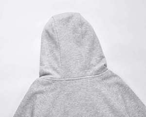 H5550 Nuevo Diseño al por Mayor, Sudaderas con Capucha y Media Cremallera Personalizadas de Mezcla de Algodón de 350 Gsm, Sudaderas con Capucha Estilo Ninja para Hombre - Product Image 4