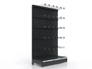 Étagères de supermarché en kit, conception démontable, unité d'étagérage métallique pour des coûts de transport réduits et l'exportation internationale - Product Image 3