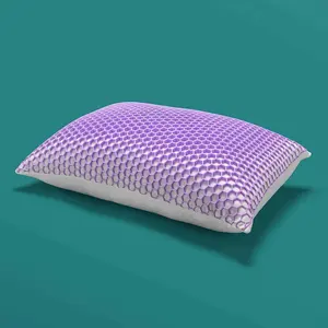 2023 New Cooling TPE Honeycomb Em Forma De Memória Espuma Cool Cervical Travesseiro Para Dormir