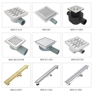Accesorios Modernos para Baño de Hotel, Rejilla de Drenaje <span class=keywords><strong>Horizontal</strong></span> de Alto Flujo para Ducha, Acero Inoxidable 304/316 - Product Image 5