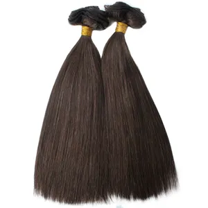 丝滑直发夹式接发自然风格，采用中国人发