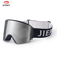 Lunettes de ski OTG personnalisées avec logo OEM, verres magnétiques de luxe pour l'extérieur, photochromiques, pour snowboard,