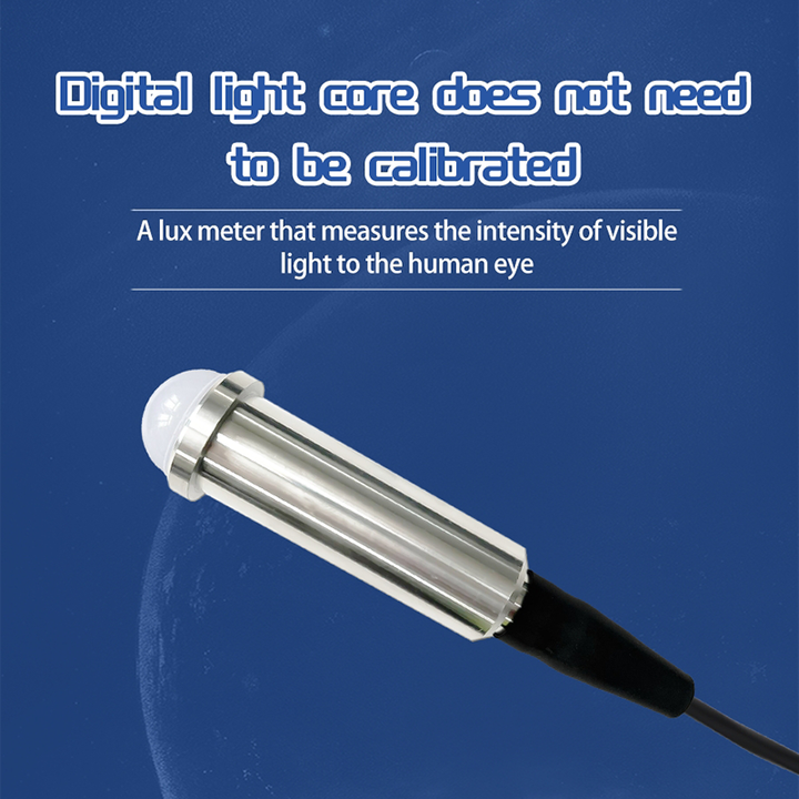 Calibration-Free Digital Water Light Sensor Illuminance Intensity Meter ...