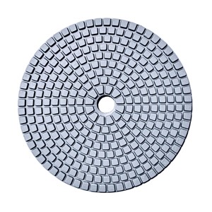 Disco abrasivo diamante ad alta densità da 5 pollici 3 Milli macinazione acqua pastiglie in resina personalizzabile OEM piano smerigliatrice pietra - Product Image 4