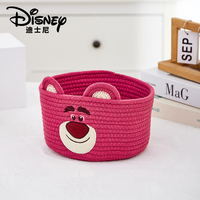 Petit panier de rangement en toile en forme d'animal moderne et adorable, organisateur de bureau mignon pour les fournitures scolaires