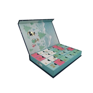 Cajas de Calendario de Adviento con Diseño Personalizado para Perros y Mascotas, Ecológicas, Reutilizables, con Relieve de Lujo, Laminación Mate, Recubrimiento UV y Esponja - Product Image 5