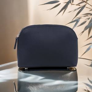 Waterproof 7.5 Inch PU Leather Travel <b>Makeup</b> Case <b>Large</b> Capacity Portable Zipper <b>Bag</b> Multicolor Cosmetic Case Shaped Shell Women - Product Image 3