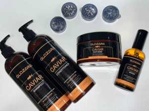 Tùy Chỉnh Sang Trọng Chăm Sóc Tóc Thiết Lập Vegan Hữu Cơ Protein Caviar Tóc Mặt Nạ Tóc Huyết Thanh Dầu Gội Đầu Và Điều Hòa Nhãn Hiệu Riêng - Product Image 4