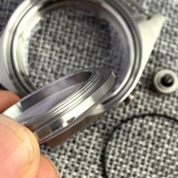 Haute qualité 38mm NH35 NH36 ETA 2824 plongeur 200M boîtier de montre étanche AR revêtement verre saphir pilote boîtier pièces montre Kit de rechange