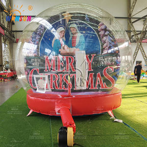 Tente à bulles gonflable WINSUN avec design de globe à neige, couleur personnalisée, pompe électrique étanche et installation facile - Product Image 2