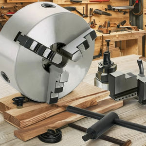 SANOU K01-63 Petit <span class=keywords><strong>tour</strong></span> <span class=keywords><strong>à</strong></span> acier, <span class=keywords><strong>mandrin</strong></span> de perçage auto-centrant <span class=keywords><strong>à</strong></span> 3 mors, manuel, dureté HRC 60, fabriqué en Chine - Product Image 3