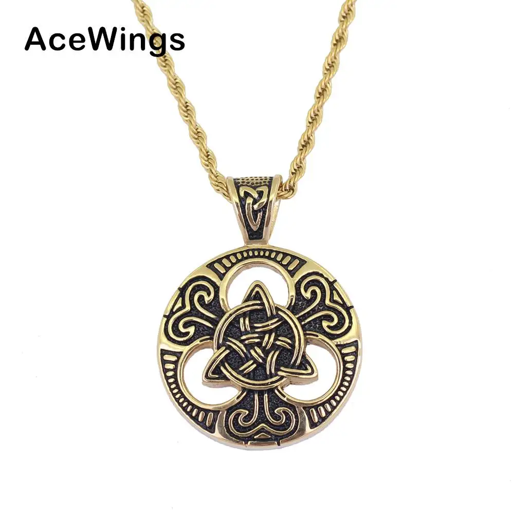 Csja — collier avec pendentif en acier inoxydable, bijoux Style Hip-Hop, chaîne et corde de 24 pouces, SN141