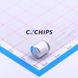 ORZ471M0JBK-0808 ตัวเก็บประจุแบบแข็งชนิด Through hole (THT), ขนาด D8xL8 มม. 470uF 20% 6.3V 6.2A 100kHz - Product Image 1