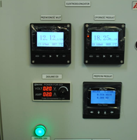 Contrôleur de conductivité en ligne avec capteur de conductivité correspondant et compensation automatique de la température pour la surveillance de l'eau industrielle