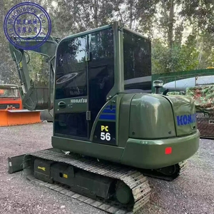 Excavatrice sur chenilles hydraulique d'occasion Komatsu PC56 PC130/200/300 d'origine japonaise en bon état et avec peu d'heures de fonctionnement - Product Image 2