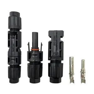 UL TUV Certificat <span class=keywords><strong>PP0</strong></span> IP68 Connecteurs Câble Solaire Photovoltaïque Câble DC 1000V 17A/22.5A/30A Connecteur Solaire - Product Image 1