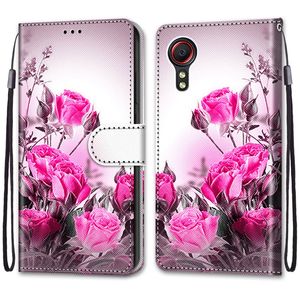 Étui en cuir pour portefeuille à fleurs en 3D pour Samsung Galaxy <span class=keywords><strong>S21</strong></span> <span class=keywords><strong>FE</strong></span> A02 A02S A12 A32 4G A52 A72 5G F62 Xcover5 Housse de protection pour chien et chat - Product Image 3