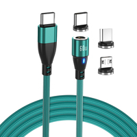 Desain Baru Pabrik Kabel Usb Kustom 60W 27W 18W 3 In 1 Pengisi Daya Cepat Tipe-c Ke Tipe-c Android IPh Kompatibel dengan Semua Ponsel Phon