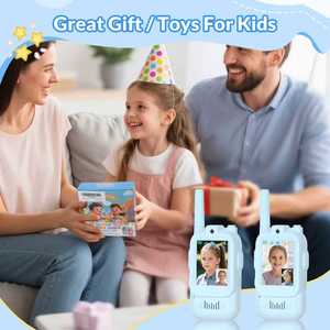 Jouets électroniques 2026, talkies-walkies vidéo pour enfants, charge Type-C, interphone vidéo pour enfants, cadeau d'anniversaire ou de Noël pour garçons et filles - Product Image 1