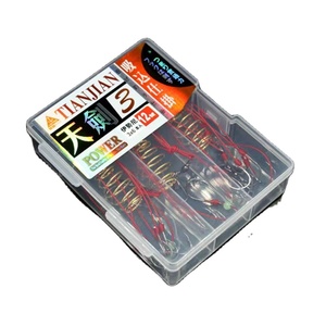 ตะขอเบ็ดตกปลาทะเลมีหนาม,ตะขอเกี่ยวระเบิดสปริงชุบทองคาร์บอนสูง - Product Image 1