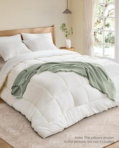 Tất cả các mùa đơn giản khách sạn <span class=keywords><strong>Quilt</strong></span> Breathable polyester và mềm sợi nhỏ đôi kích thước Duvet chèn xuống thay thế Comforter - Product Image 2