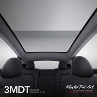 Película Inteligente 3MDT para Tesla Cybertruck, Película de Tinte Intercambiable para Techo de Vidrio de Doble Motor
