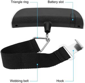 Báscula Digital Portátil para Equipaje de Viaje, 50 kg, Mini Báscula de Mano Personalizable - Product Image 4