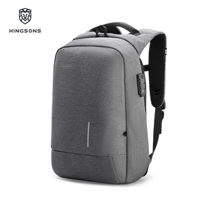 Mochila Kingsons para Portátil de Negocios, Bolsa para Computadora con Asa Suave y Puerto USB para <span class=keywords><strong>Viajes</strong></span> de Negocios - Product Image 1