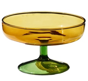 Wholesale Customized Colored Glass Cake Serving Cake Stand <strong>Dessert</strong> <strong>Tray</strong> for Wedding - Product Image 2