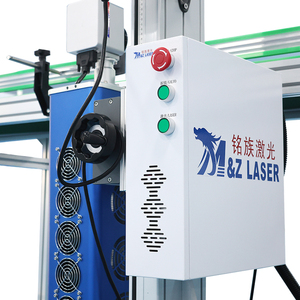 Tự động cảm biến CCD tầm nhìn định vị tự động tập trung CO2 <span class=keywords><strong>Laser</strong></span> đánh dấu máy trên dây chuyền sản xuất lắp ráp băng tải - Product Image 3