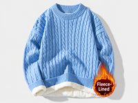 Nouveau pull en coton anti-rides ODM, pull chaud en tricot pour homme, pull décontracté à manches longues pour l'hiver