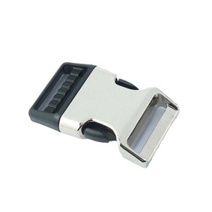 Hebilla de Bloqueo Automático de Aleación de Zinc de 31 mm, Plateada, Resistente al Desgaste, para Bolsos, Cinturones, Ropa, Mochilas, Correas para Mascotas, Accesorio de Ferretería - Product Image 3