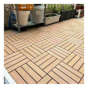 Piastrelle per <span class=keywords><strong>Decking</strong></span> a incastro lunghe 30X30cm nuove piastrelle per terrazze in legno a bordo piscina - Product Image 2