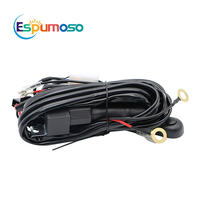 Nouveau Kit de Câblage Universel 12V 40A pour Voiture, Faisceau de Câblage Auto, Barre Lumineuse LED de Travail, Fusible, Relais, Interrupteur, Garantie 2 Ans