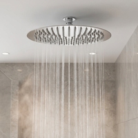 Prix de gros de l'usine KaiPing pour la tête de douche circulaire en acier inoxydable 304